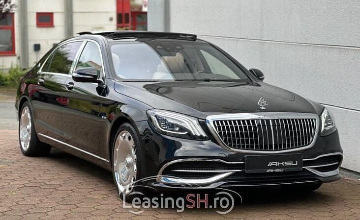 Negru Utilizat 2020 Mercedes S650 Maybach Berlinǎ | 110.197 EUR - Imagine 1/4