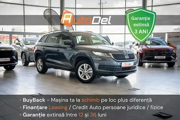 Gri Utilizat 2021 Skoda Kodiaq Ambition SUV | 25.999 EUR (Preț bun) - Imagine 1/4