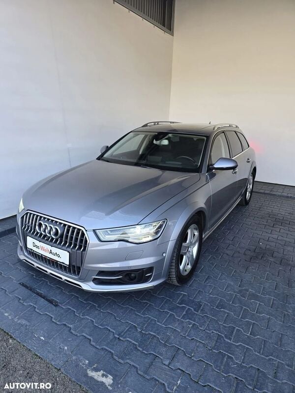 Gri Utilizat 2018 Audi A6 Allroad Break | 16.700 EUR - Imagine 1/4