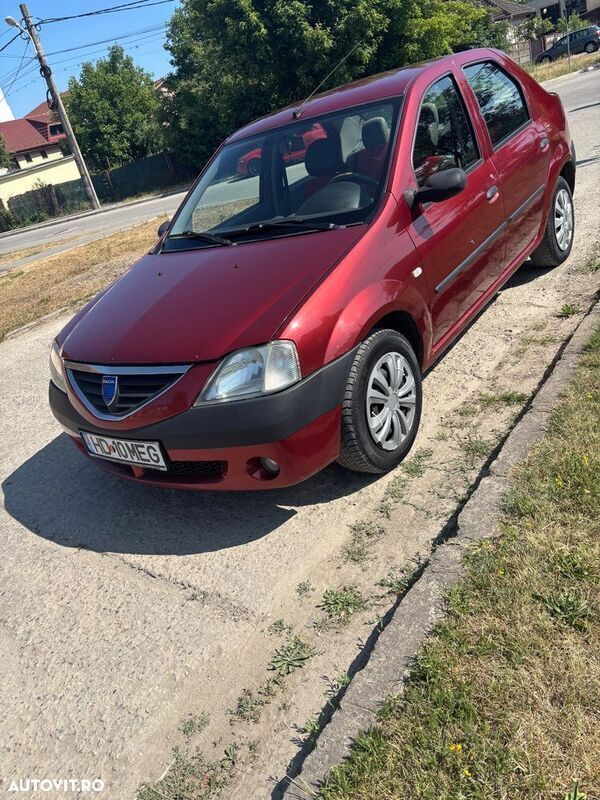 Rosu Utilizat 2004 Dacia Logan Lauréate Berlinǎ | 1.350 EUR (Preț OK) - Imagine 1/4