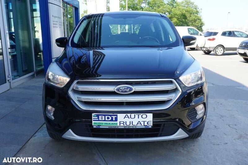 Negru Utilizat 2017 Ford Kuga SUV | 14.226 EUR (Preț OK) - Imagine 1/4