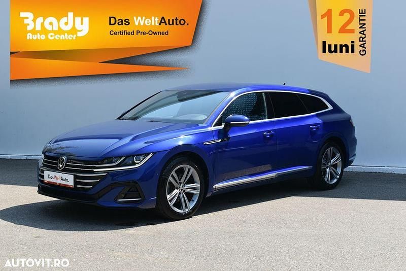 Albastru Utilizat 2021 VW Arteon R-line Break | 28.900 EUR (Preț OK) - Imagine 1/4