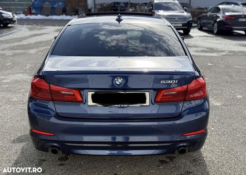 Second-hand BMW 530 Sport Line 252 CP (185 kW) 2017 Culoarealbastru Berlinǎ