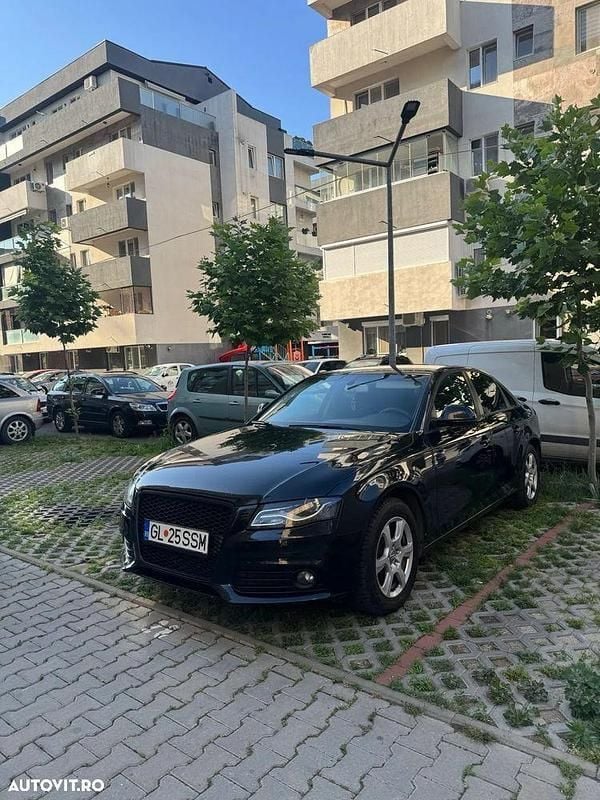 Negru Utilizat 2008 Audi A4 Berlinǎ | 5.300 EUR (Preț OK) - Imagine 1/4