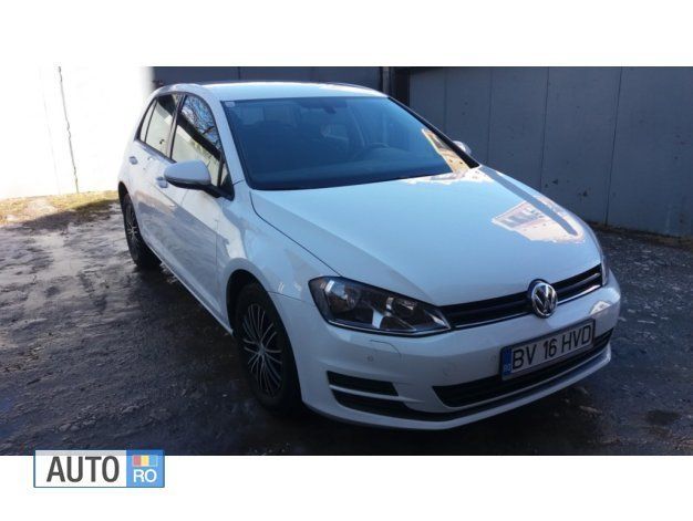 Alb Utilizat 2014 VW Golf VII Hatchback | 10.350 EUR (Puțin scump) - Imagine 1/4
