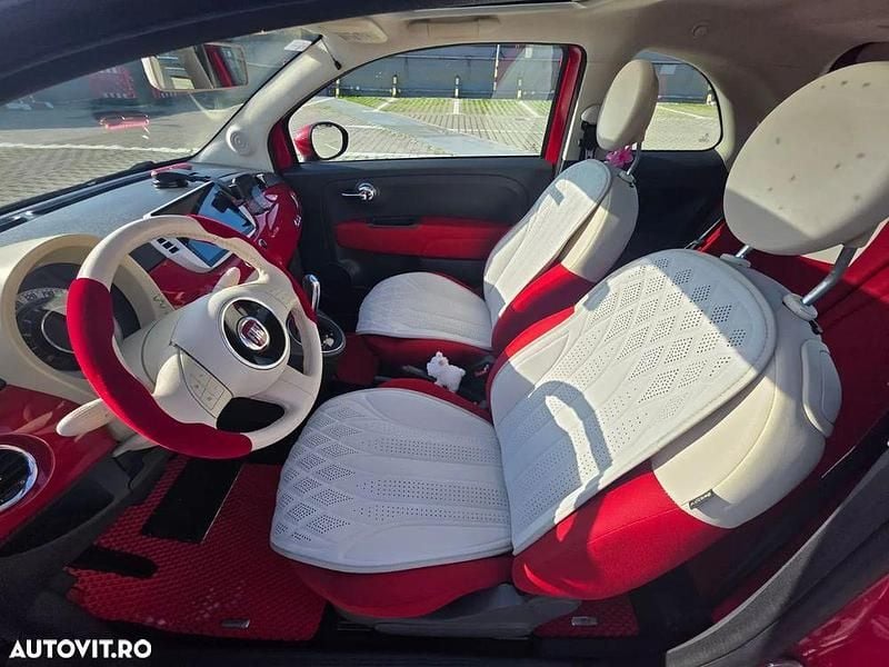 Culoarerosu Utilizat 2012 Fiat 500 Hatchback | 7.399 EUR (Preț OK) - Imagine 1/4