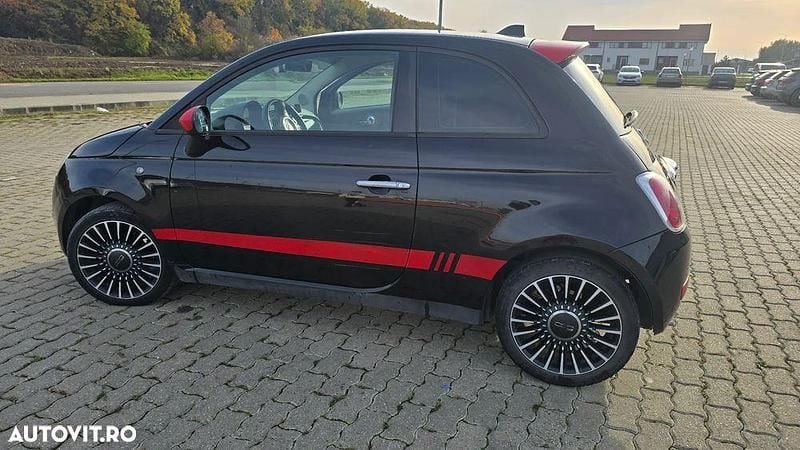 Second-hand Fiat 500 Sport 69 CP (50 kW) 2008 Culoarenegru Hatchback