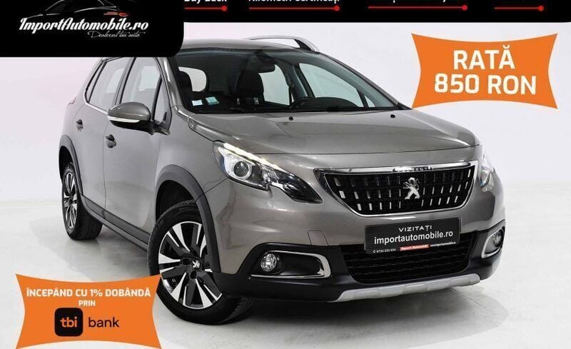 Albastru Utilizat 2017 Peugeot 2008 SUV | 8.590 EUR (Preț OK) - Imagine 1/4