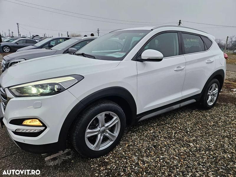 Second-hand Hyundai Tucson Passion 141 CP (103 kW) 2018 Culoarealb SUV