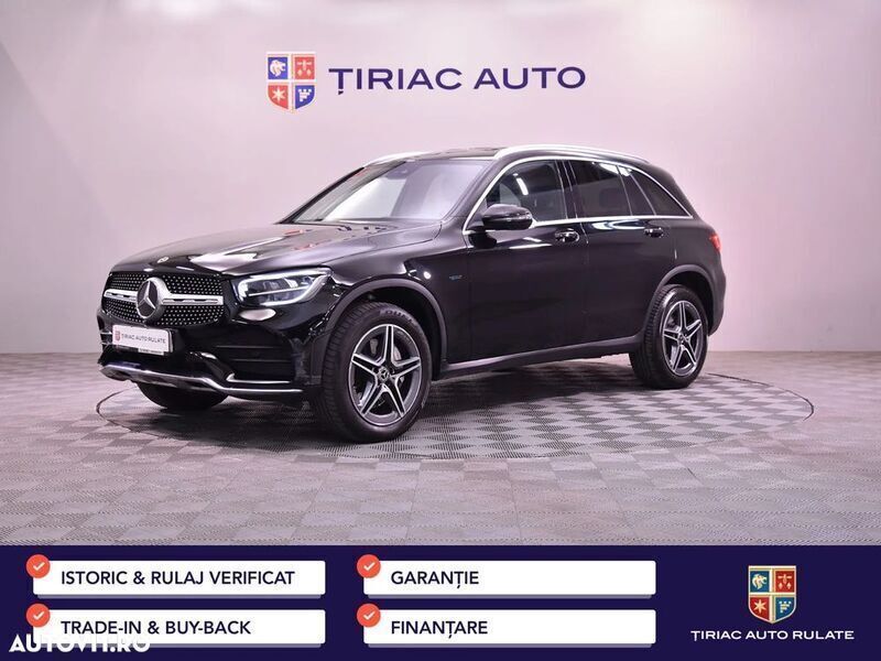 Negru Utilizat 2021 Mercedes GLC300e AMG line SUV | 39.900 EUR (Super Preț) - Imagine 1/4