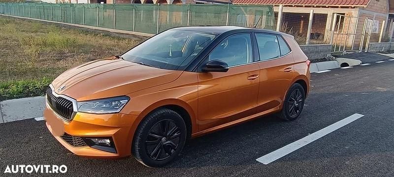 Second-hand Skoda Fabia 115 CP (84 kW) 2022 Culoareportocaliu Hatchback