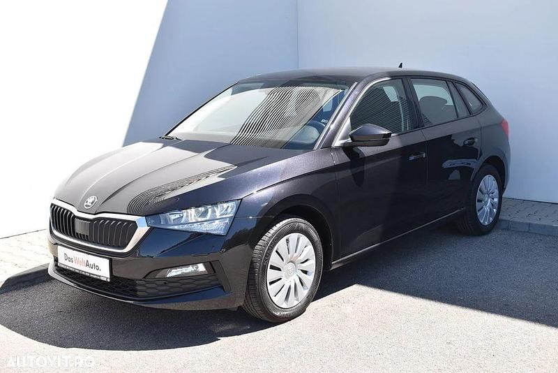 Negru normal Utilizat 2021 Skoda Scala Ambition Hatchback | 12.100 EUR (Preț OK) - Imagine 1/4