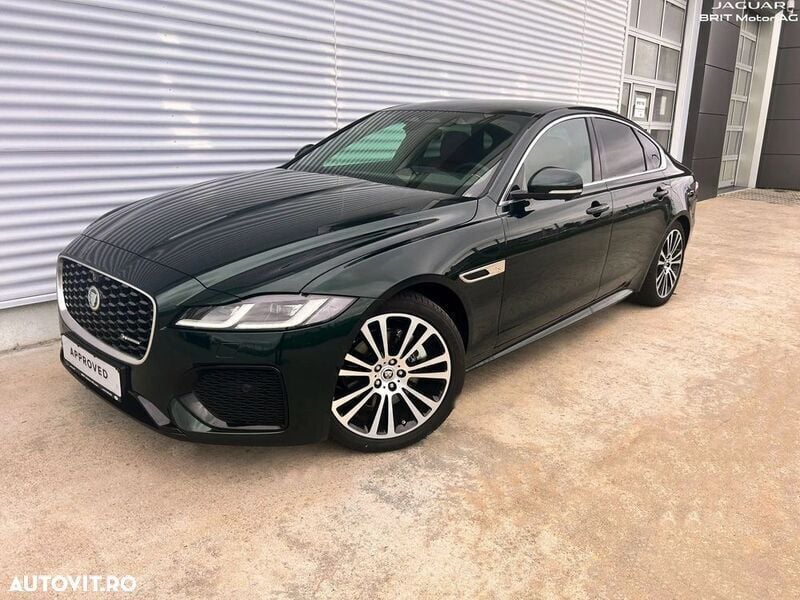 Verde Nouă 2024 Jaguar XF R-Dynamic Berlinǎ | 59.290 EUR - Imagine 1/4