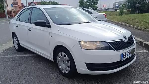 Alb Utilizat 2014 Skoda Rapid Berlinǎ | 5.390 EUR (Preț OK) - Imagine 1/4
