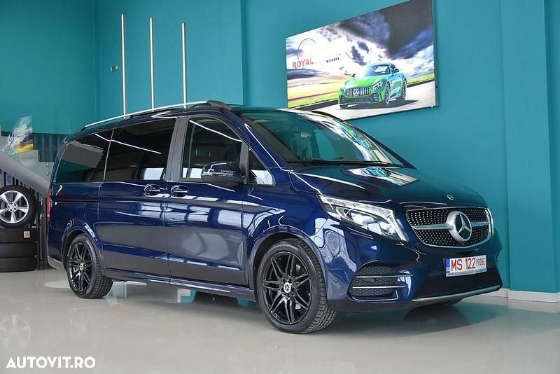 Second-hand Mercedes V250 Exclusive 190 CP (139 kW) 2020 Culoarealbastru Monovolum
