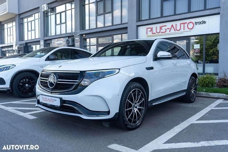Alb Utilizat 2022 Mercedes EQC400 SUV | 51.752 EUR - Imagine 1/4