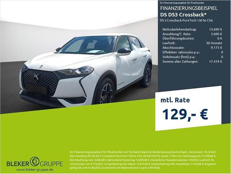 Utilizat 2020 DS Automobiles DS3 Crossback SUV | 18.961 EUR - Imagine 1/1