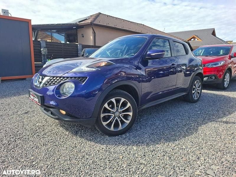 Culoarealbastru Utilizat 2014 Nissan Juke Tekna SUV | 6.900 EUR (Preț OK) - Imagine 1/4