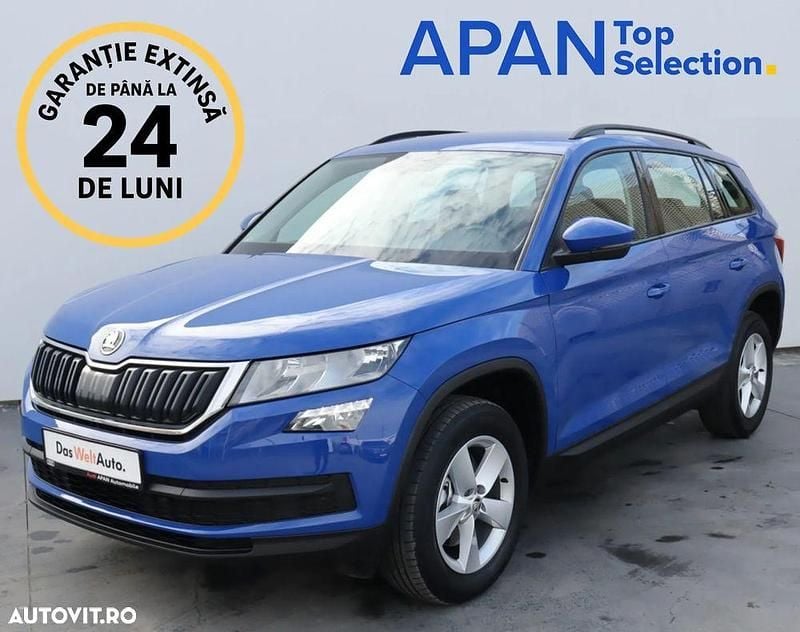 Culoarealbastru Utilizat 2020 Skoda Kodiaq Ambition SUV | 22.900 EUR (Super Preț) - Imagine 1/4