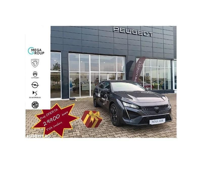 Gri Utilizat 2023 Peugeot 408 Berlinǎ | 27.899 EUR - Imagine 1/4