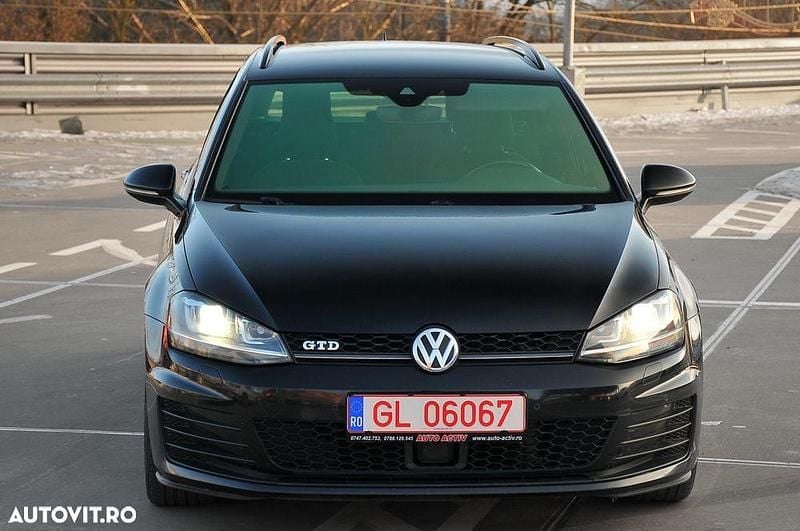 Culoarenegru Utilizat 2016 VW Golf VII GTD Break | 10.990 EUR (Preț OK) - Imagine 1/4