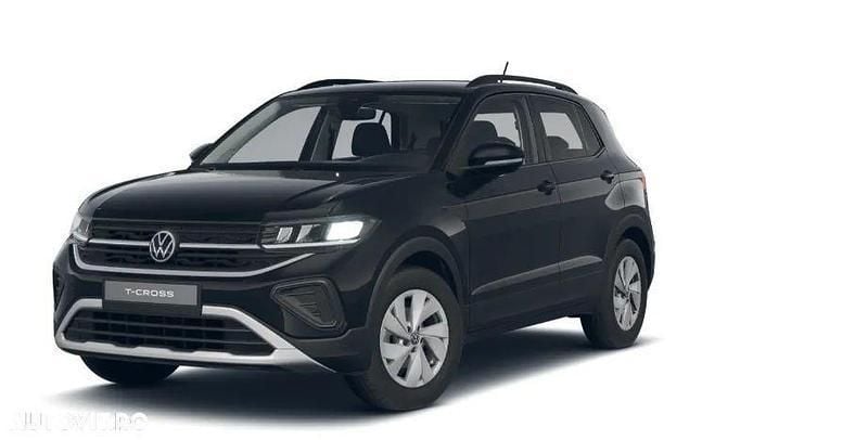 Negru Nouă 2025 VW T-Cross Life SUV | 23.285 EUR (Preț OK) - Imagine 1/4