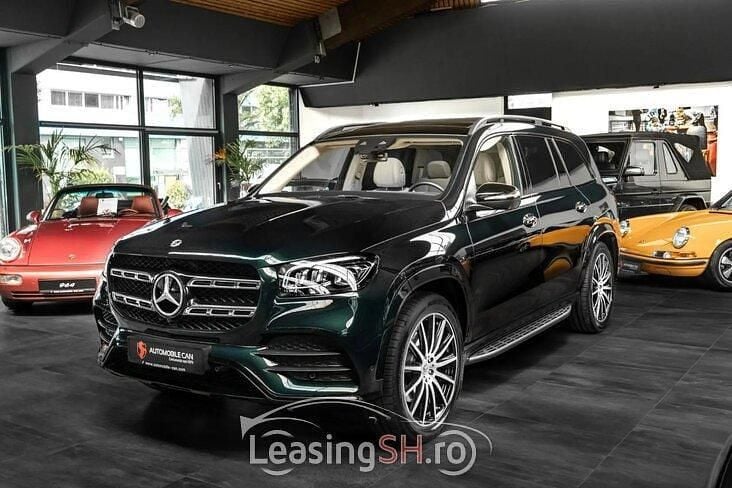 Verde Utilizat 2020 Mercedes GLS580 AMG line SUV | 78.659 EUR - Imagine 1/4