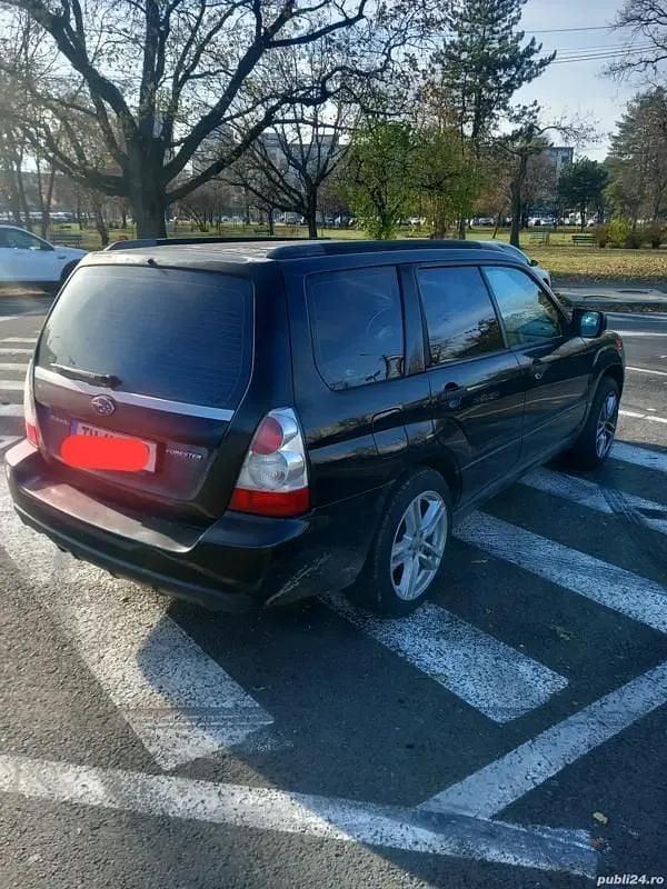 Second-hand Subaru Forester 160 CP (117 kW) 2007 Negru SUV