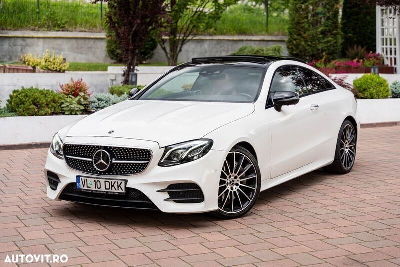 Alb Utilizat 2018 Mercedes E300 AMG line Coupe | 36.900 EUR - Imagine 1/4