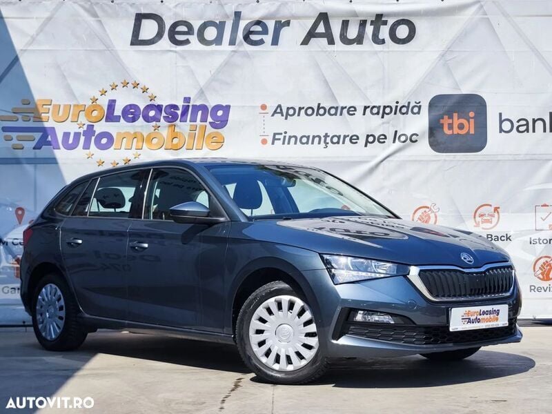 Gri Utilizat 2020 Skoda Scala Ambition Hatchback | 13.490 EUR (Preț bun) - Imagine 1/4