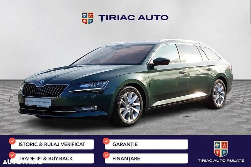 Culoareverde Utilizat 2019 Skoda Superb Break | 18.790 EUR (Preț OK) - Imagine 1/4