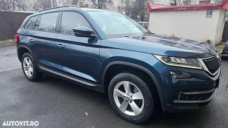 Second-hand Skoda Kodiaq Style 150 CP (110 kW) 2021 Culoarealbastru SUV