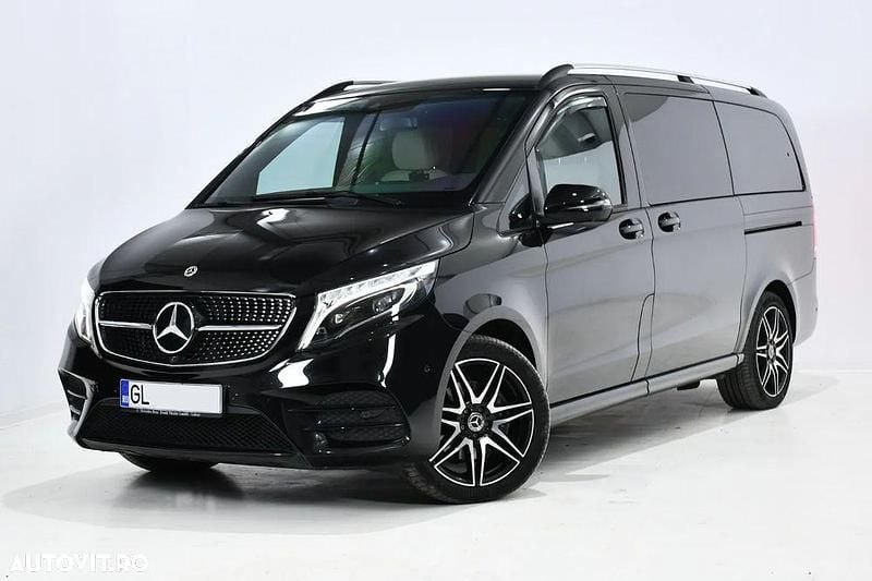 Culoarenegru Utilizat 2022 Mercedes V300 Exclusive Monovolum | 75.500 EUR (Puțin scump) - Imagine 1/4