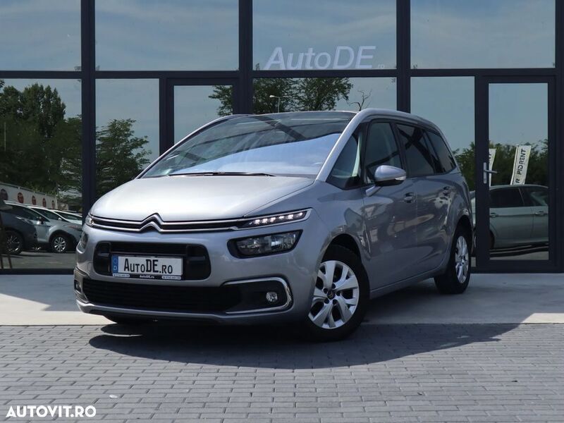 Gri Utilizat 2018 Citroën C4 Picasso Business Class Monovolum | 12.490 EUR - Imagine 1/4