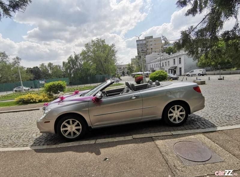 Gri Utilizat 2008 Chrysler Sebring Cabriolet Limited Cabrio | 6.000 EUR - Imagine 1/4