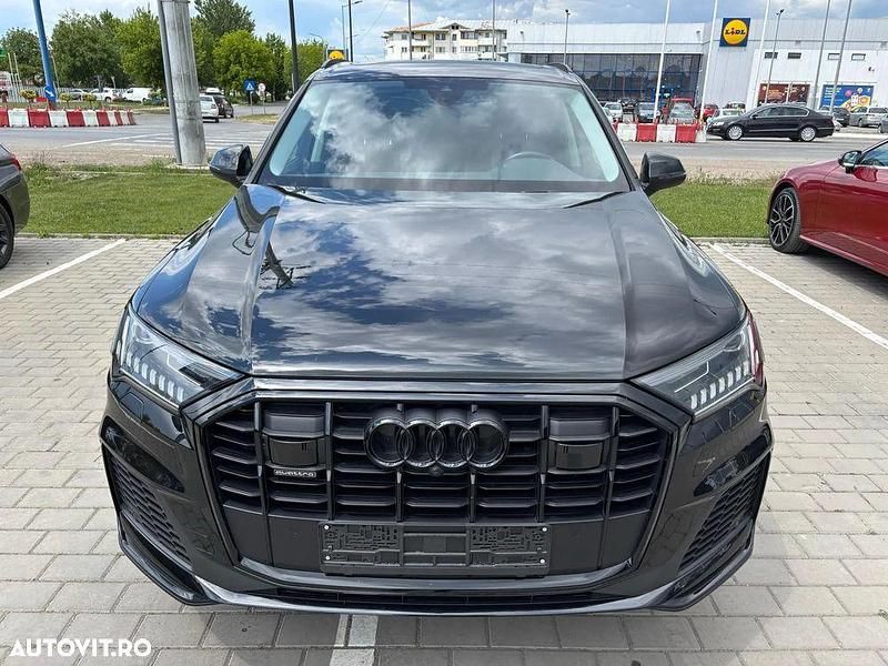 Culoarenegru Utilizat 2022 Audi Q7 Sport SUV | 59.000 EUR (Puțin scump) - Imagine 1/4