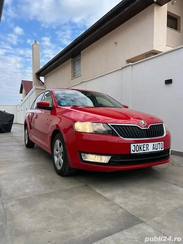 Rosu Utilizat 2013 Skoda Rapid Berlinǎ | 5.000 EUR (Preț bun) - Imagine 1/4