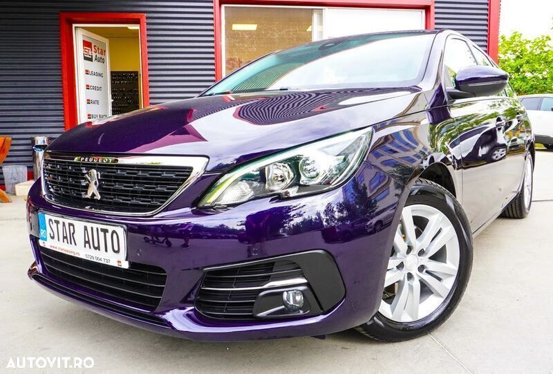 Albastru Utilizat 2020 Peugeot 308 Allure Break | 11.490 EUR (Preț OK) - Imagine 1/4