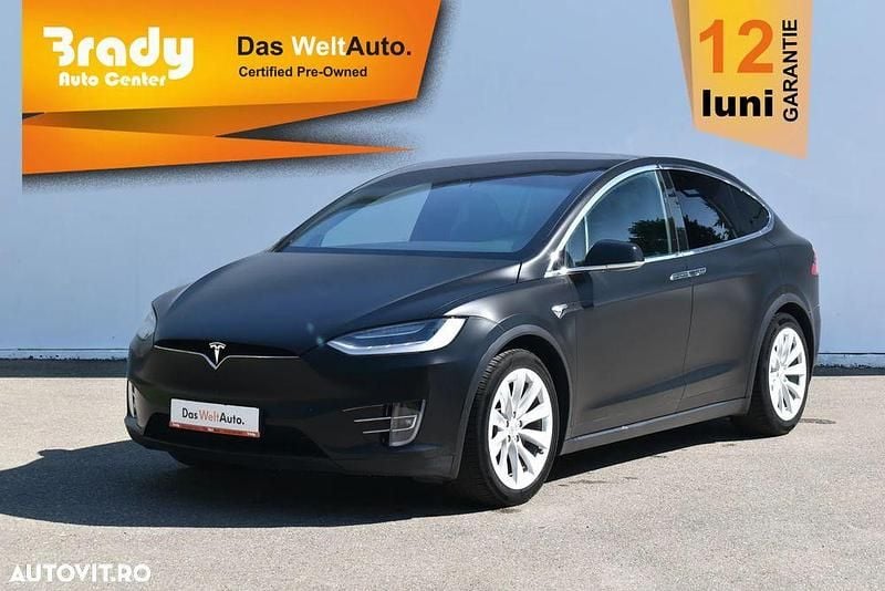 Culoarenegru Utilizat 2020 Tesla Model X SUV | 54.450 EUR - Imagine 1/4