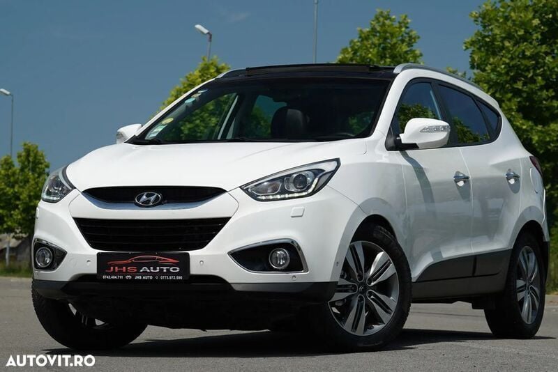 Negru Utilizat 2014 Hyundai ix35 Premium SUV | 10.999 EUR (Preț OK) - Imagine 1/4