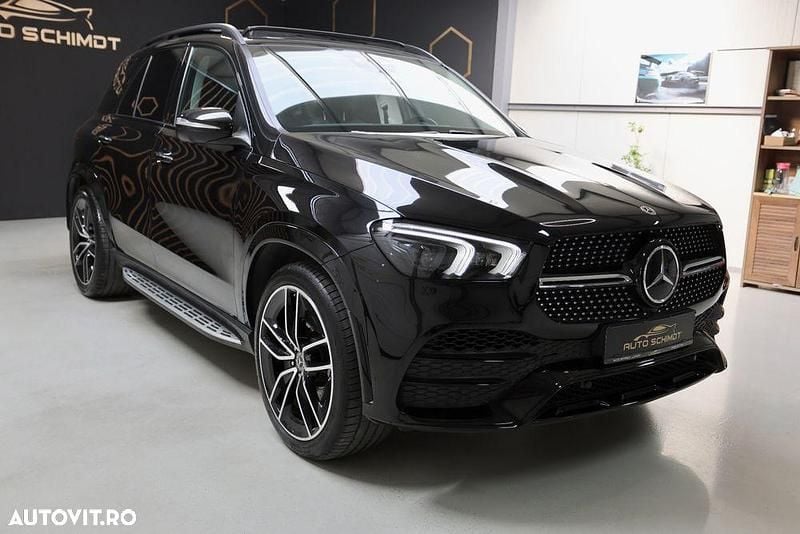 Second-hand Mercedes GLE350 AMG line 272 CP (200 kW) 2022 Culoarenegru SUV