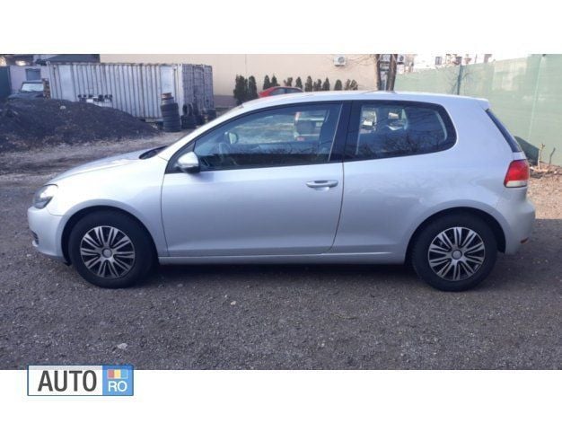 Second-hand VW Golf VI 105 CP (77 kW) 2009 Gri Hatchback