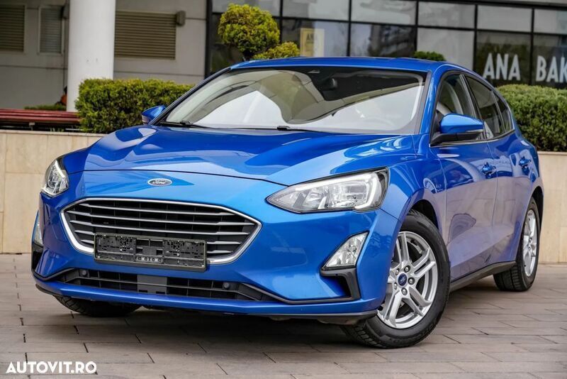 Albastru Utilizat 2020 Ford Focus Business Edition Hatchback | 9.508 EUR (Preț OK) - Imagine 1/4
