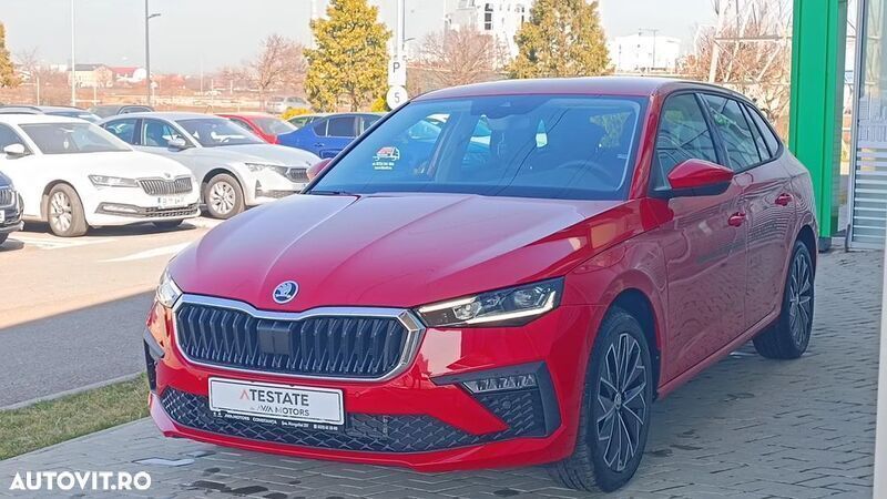Rosu Utilizat 2024 Skoda Scala Selection Hatchback | 24.000 EUR - Imagine 1/4