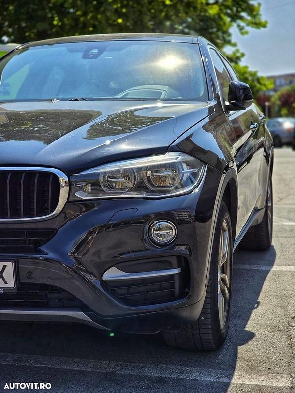 Second-hand BMW X6 Comfort Edition 258 CP (189 kW) 2014 Culoarenegru SUV