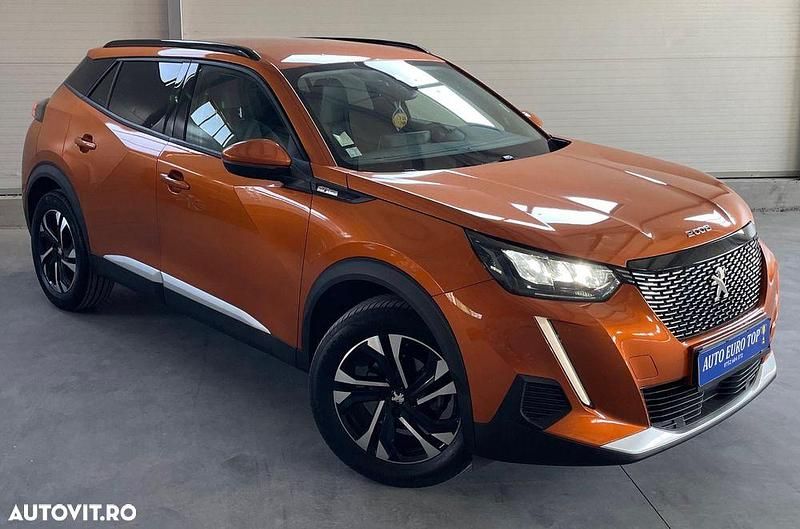 Portocaliu Utilizat 2021 Peugeot 2008 Allure SUV | 14.990 EUR (Preț OK) - Imagine 1/4