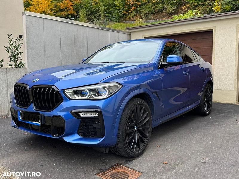 Culoarealbastru Utilizat 2020 BMW X6 Comfort Edition SUV | 59.000 EUR (Preț OK) - Imagine 1/4