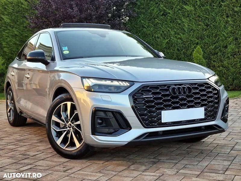Culoareargint Utilizat 2022 Audi Q5 Sportback S-Line SUV | 34.950 EUR (Preț OK) - Imagine 1/4