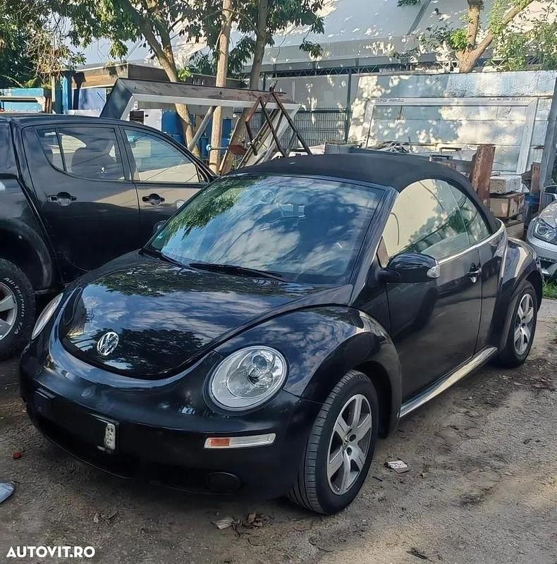 Culoarenegru Utilizat 2007 VW Beetle Cabrio | 2.890 EUR - Imagine 1/4