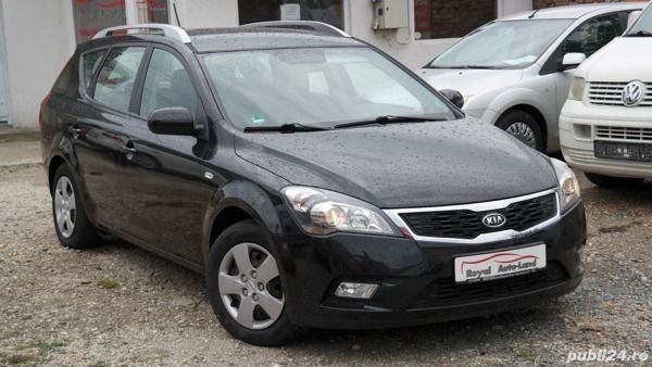 Negru Utilizat 2012 Kia Ceed 2 Break | 3.990 EUR - Imagine 1/4